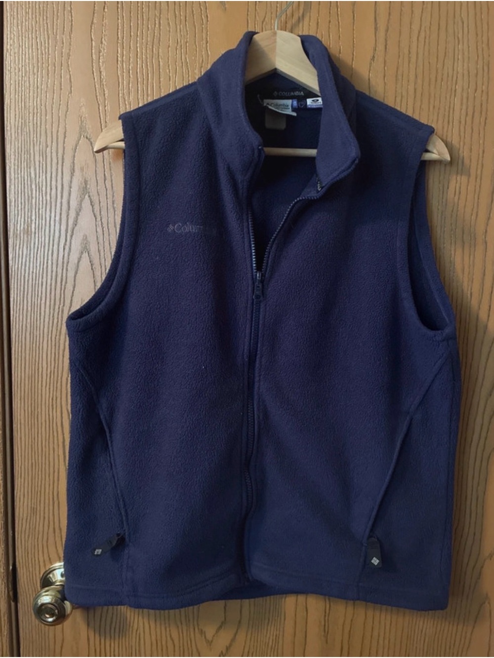 Columbia Women’s Navy Fleece Vest